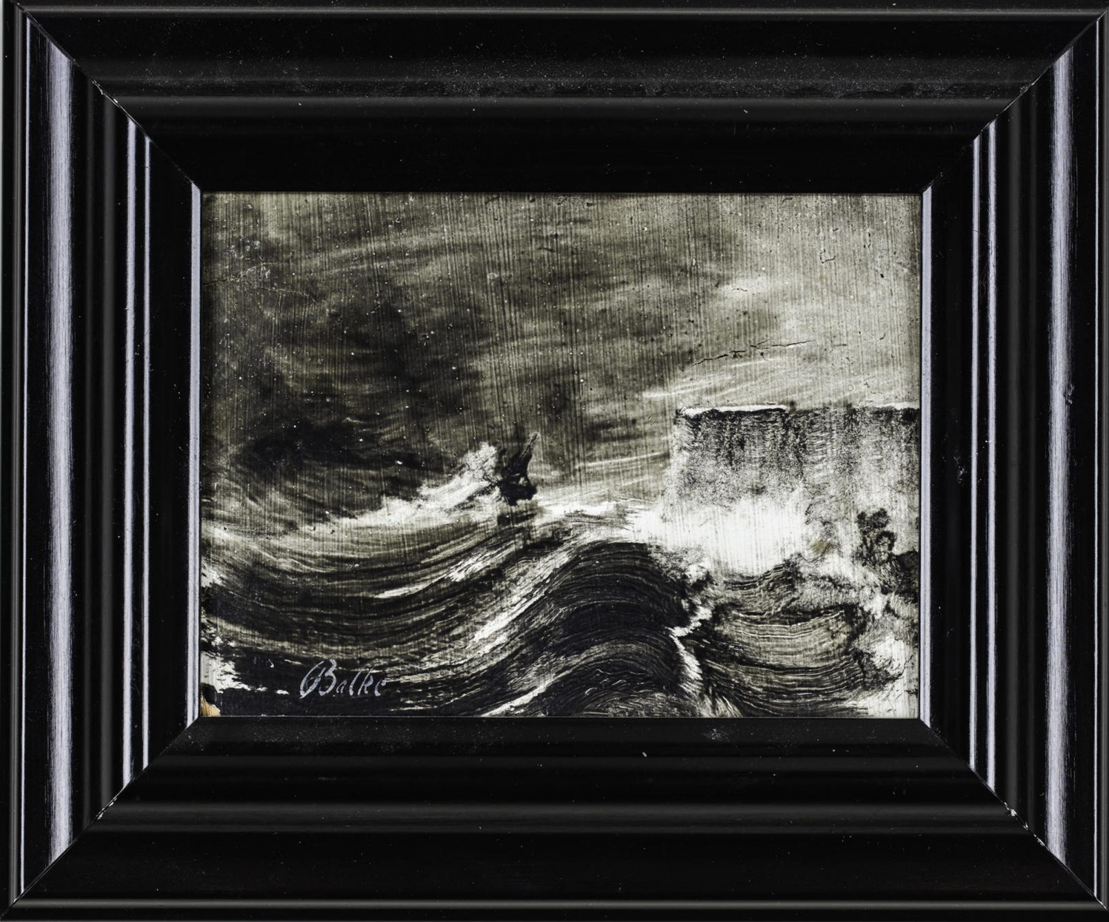 The Gundersen Collection er en imponerende samling av kunst og norske bondeantikviteter. Store deler av samlingen er stilt ut på hotellet Vestlia Resort i fjellbygda Geilo, Norge. The Gundersen Collection har også Norges viktigste private samling med grafikk av Edvard Munch. Ikke minst flere håndkolorerte grafiske verk. Her ser vi Peder Balke, Nordkapp, olje på treplate, 8,2x11 cm.