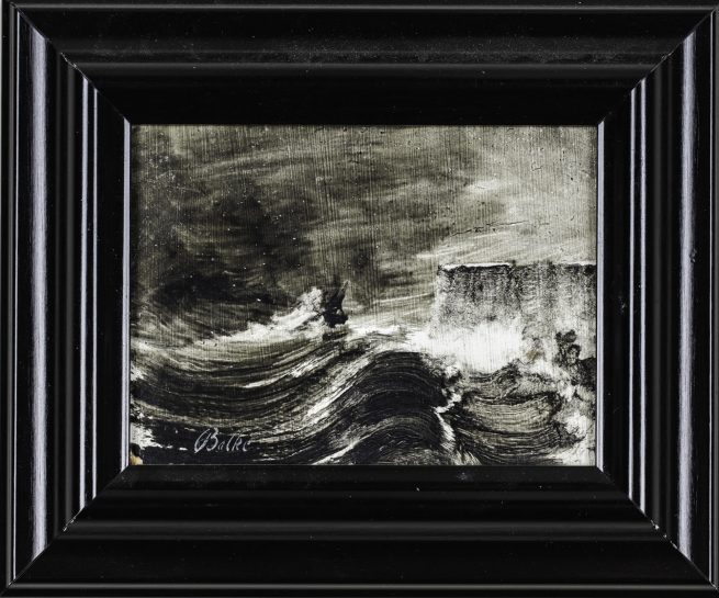 The Gundersen Collection er en imponerende samling av kunst og norske bondeantikviteter. Store deler av samlingen er stilt ut på hotellet Vestlia Resort i fjellbygda Geilo, Norge. The Gundersen Collection har også Norges viktigste private samling med grafikk av Edvard Munch. Ikke minst flere håndkolorerte grafiske verk. Her ser vi Peder Balke, Nordkapp, olje på treplate, 8,2x11 cm.