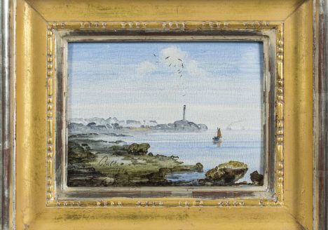 The Gundersen Collection er en imponerende samling av kunst og norske bondeantikviteter. Store deler av samlingen er stilt ut på hotellet Vestlia Resort i fjellbygda Geilo, Norge. The Gundersen Collection har også Norges viktigste private samling med grafikk av Edvard Munch. Her ser vi er bilde av Peder Balke, maleriet har denne teksten: "Herr Grosserer Wang! Bedes om venligst at modtage lille Billede for Erindring om vores høflige samarbeide i Kommunens Tjeneste. Kunsterlund 31/12.1874. Balke"