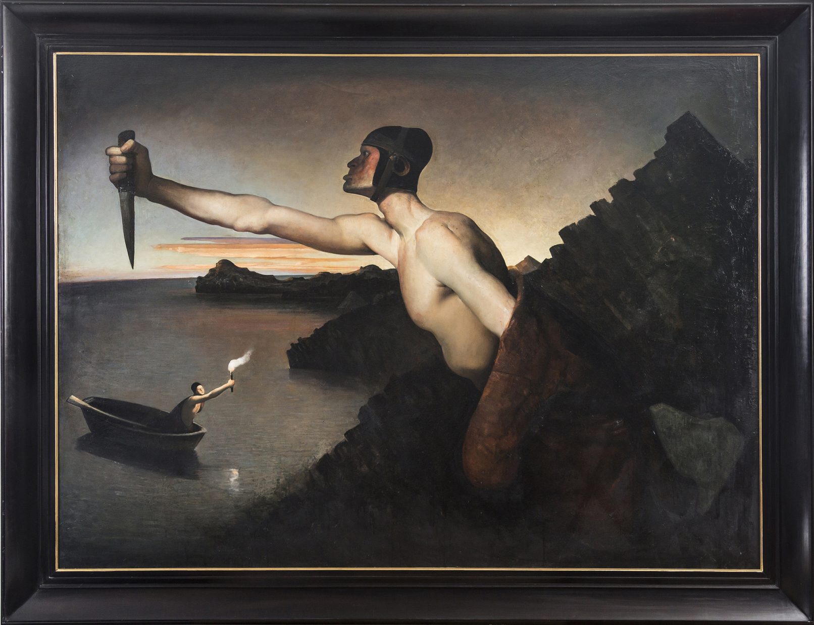 The Gundersen Collection er en imponerende samling av kunst og norske bondeantikviteter. Store deler av samlingen er stilt ut på hotellet Vestlia Resort i fjellbygda Geilo, Norge. The Gundersen Collection har også Norges viktigste private samling med Munch-grafikk. Ikke minst flere håndkolorerte grafiske verk. Her ser vi Maleriet "Contra Natura" blir omtalt som et av Odd Nerdrums hovedverk.