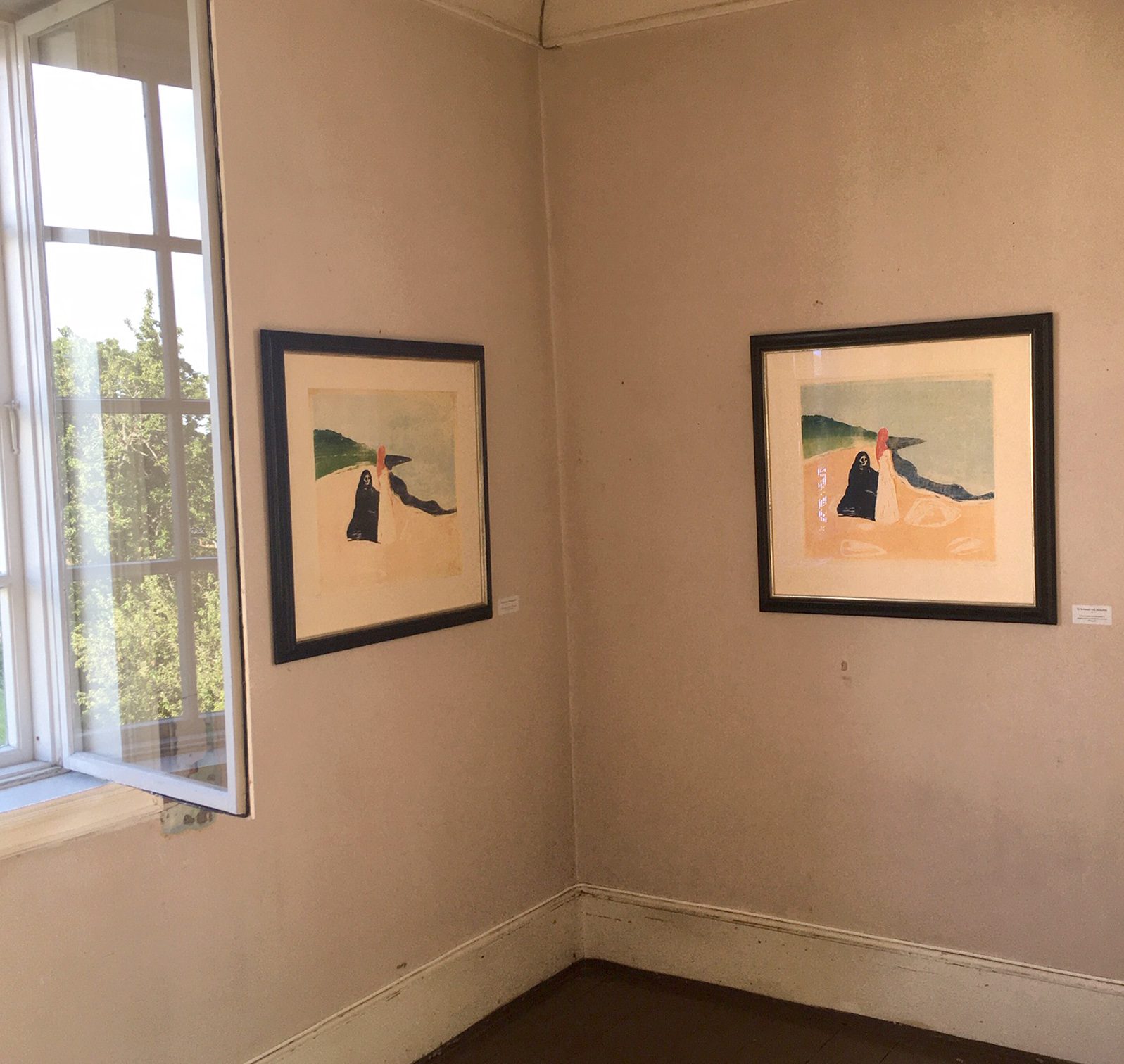 The Gundersen Collection stiller ut Edvard Munch i Kiøsterudgården i Åsgårdstrand.