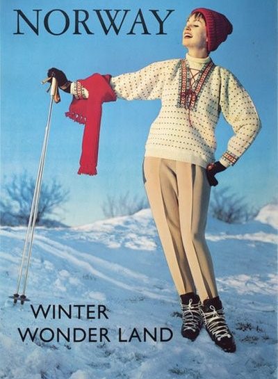 The Gundersen Collection har en av Norges fineste samlinger med vintage skiplakater.