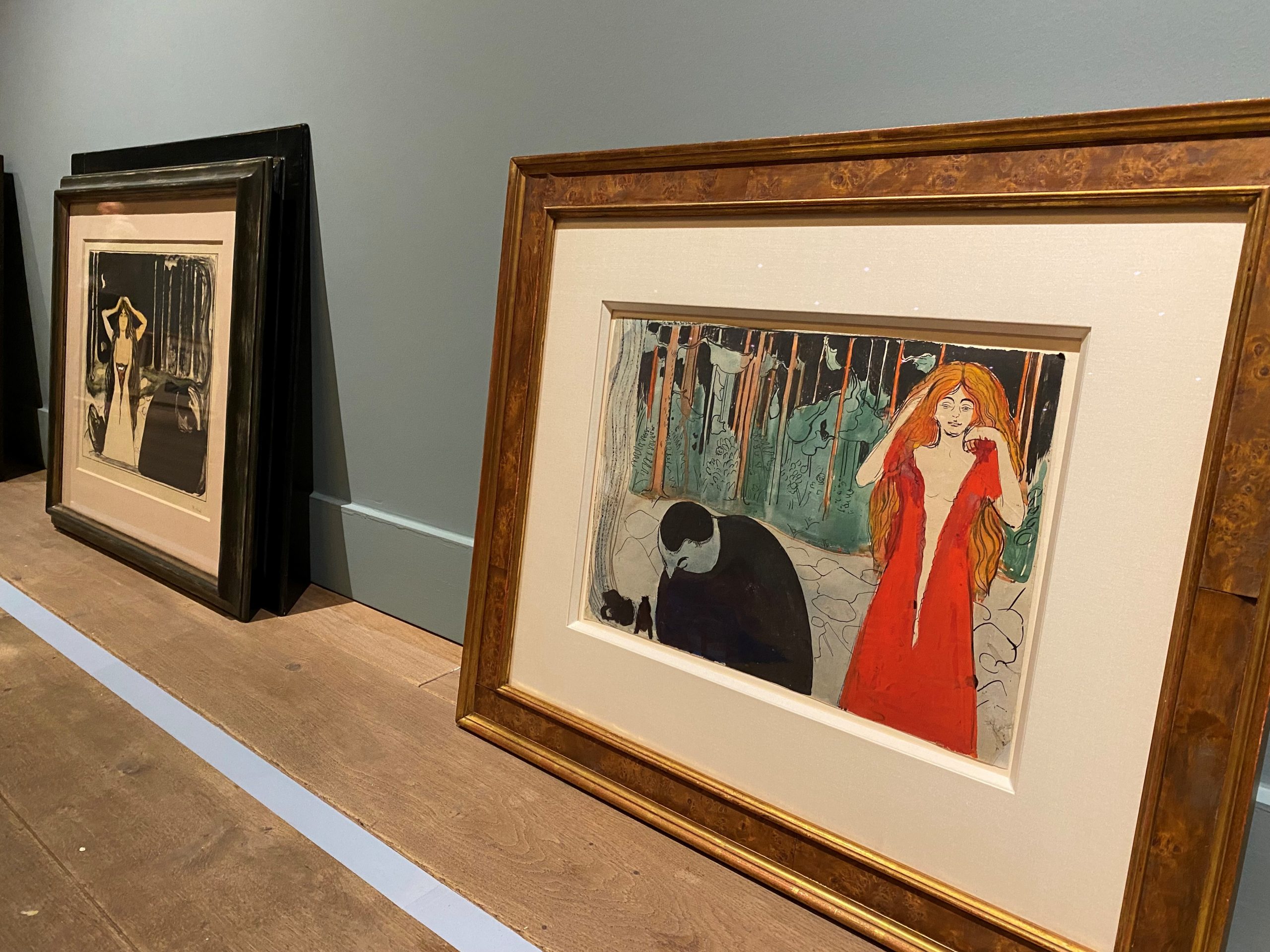 Hele Munch-samlingen til The Gunderen Collection er for øyeblikket stilt ut på Vestlia Resort på Geilo.