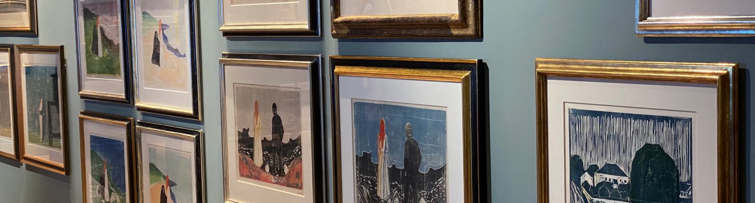 Hele Munch-samlingen til The Gunderen Collection er for øyeblikket stilt ut på Vestlia Resort på Geilo.