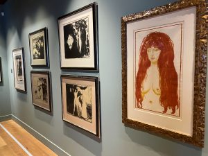 Hele Munch-samlingen til The Gunderen Collection er for øyeblikket stilt ut på Vestlia Resort på Geilo.